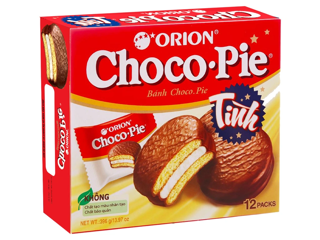 Bánh Orion Choco Pie hộp 12 cái