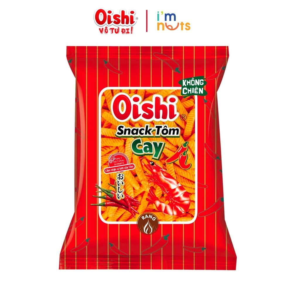 Snack Oishi Tôm Cay Đặc Biệt Gói 110g
